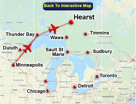 Minneapolis Flights To Hearst